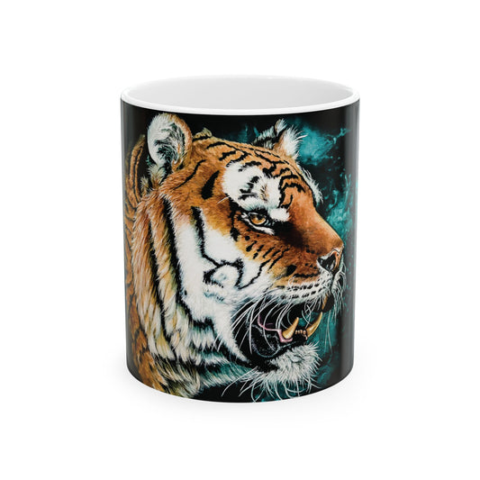 Tiger Portrait - Ceramic Mug 11oz