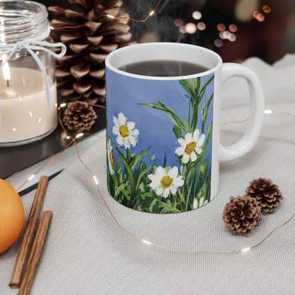 Wild Daisies - Ceramic Mug 11oz