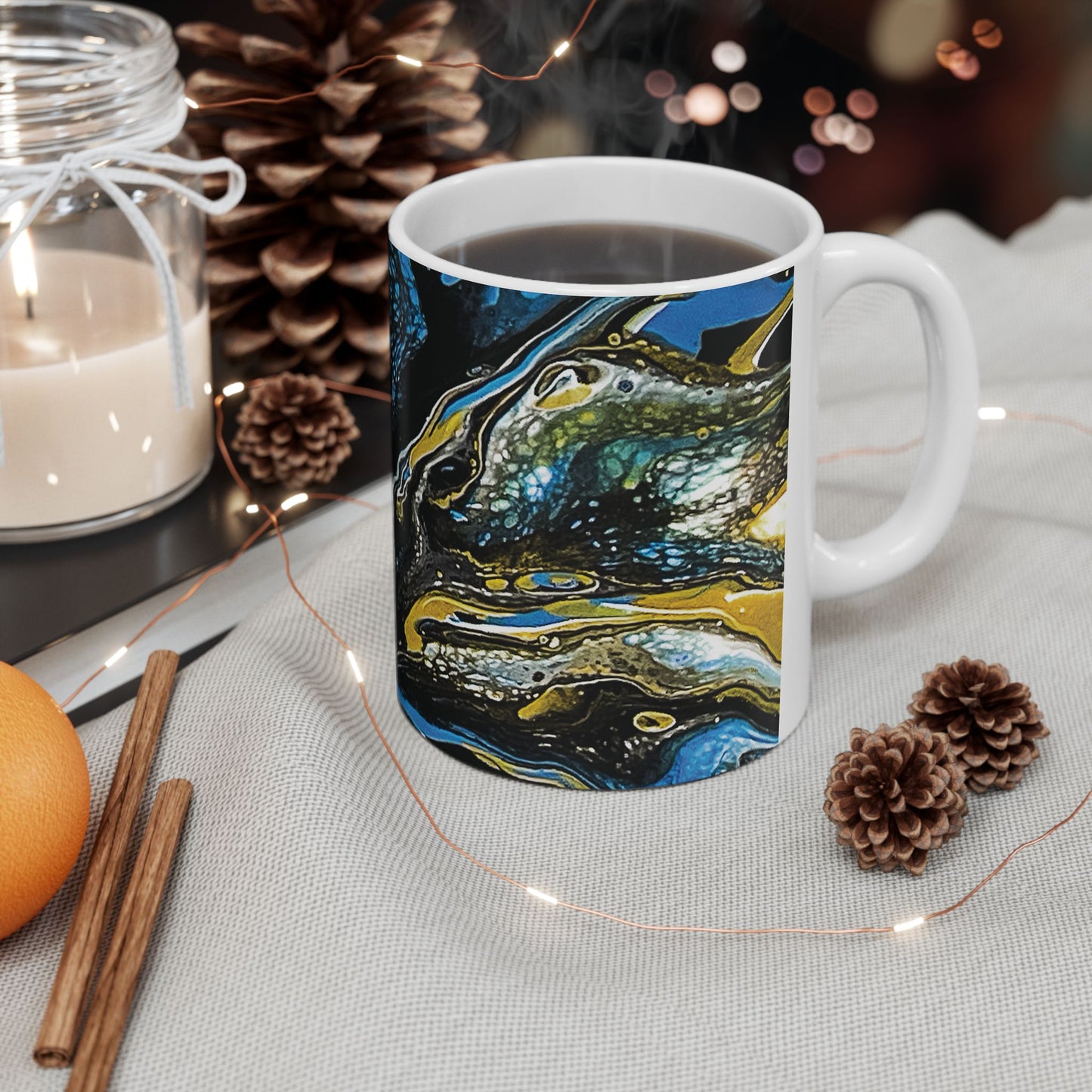 Fluid Art 1 - Ceramic Mug 11oz