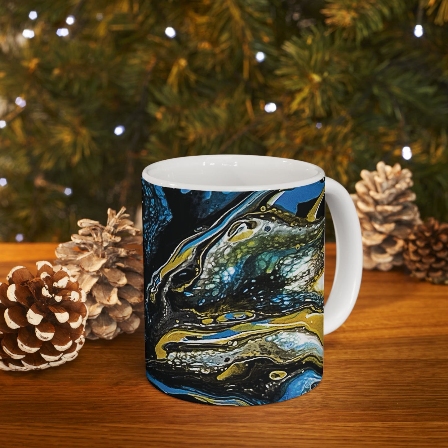 Fluid Art 1 - Ceramic Mug 11oz