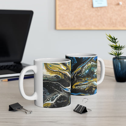 Fluid Art 1 - Ceramic Mug 11oz