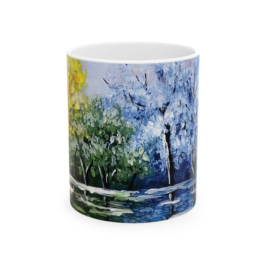 Tree Reflections - Ceramic Mug 11oz