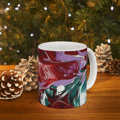 Fluid Art 3 - Ceramic Mug 11oz