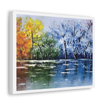 Tree Reflections - Canvas Gallery Wrap Print