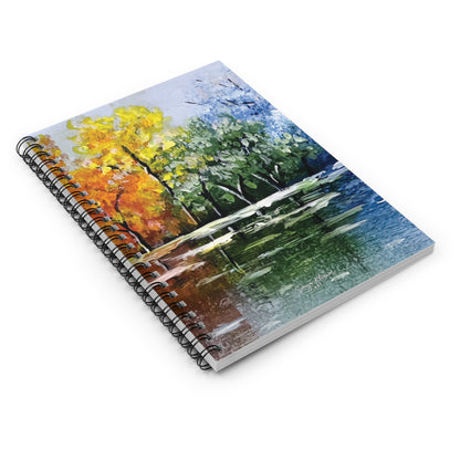 Tree Reflections - Spiral Notebook