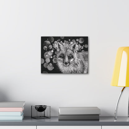 Curious Fox - Canvas Gallery Wrap Print