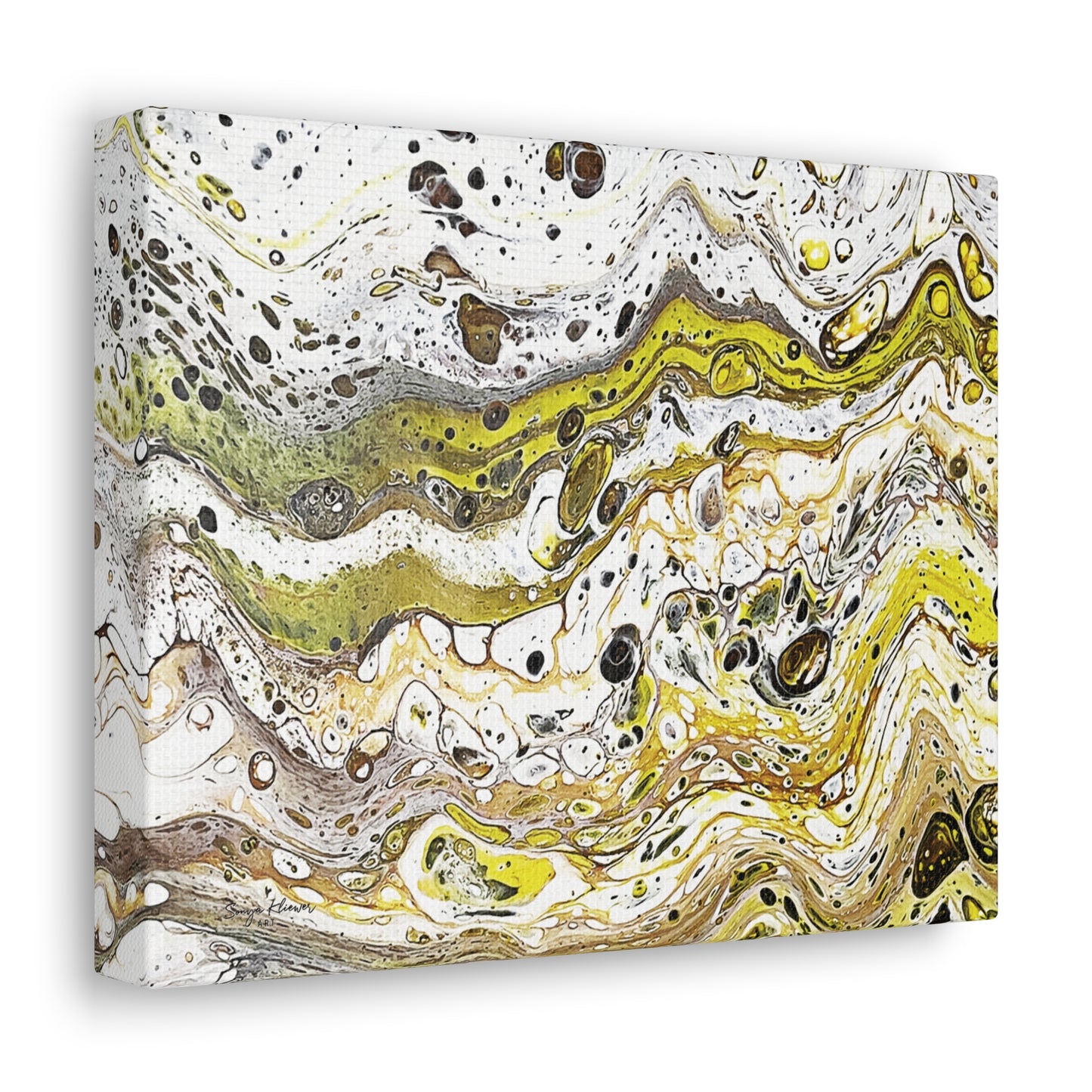 Fluid Art 6 - Canvas Gallery Wrap Print