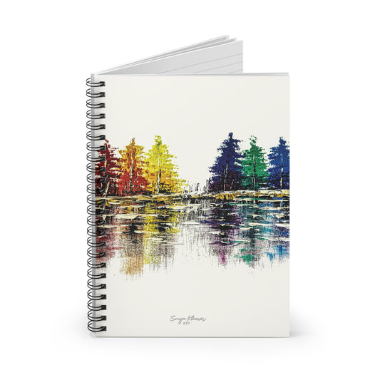 Trees of Color - Spiral Notebook