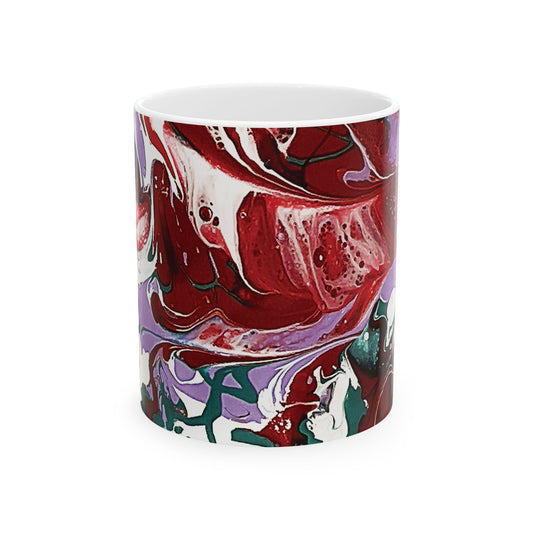 Fluid Art 3 - Ceramic Mug 11oz