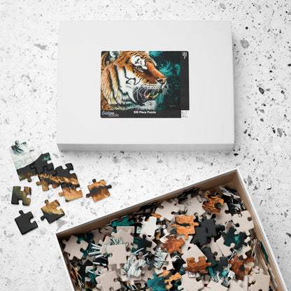 Tiger Portrait  - Jigsaw Puzzle