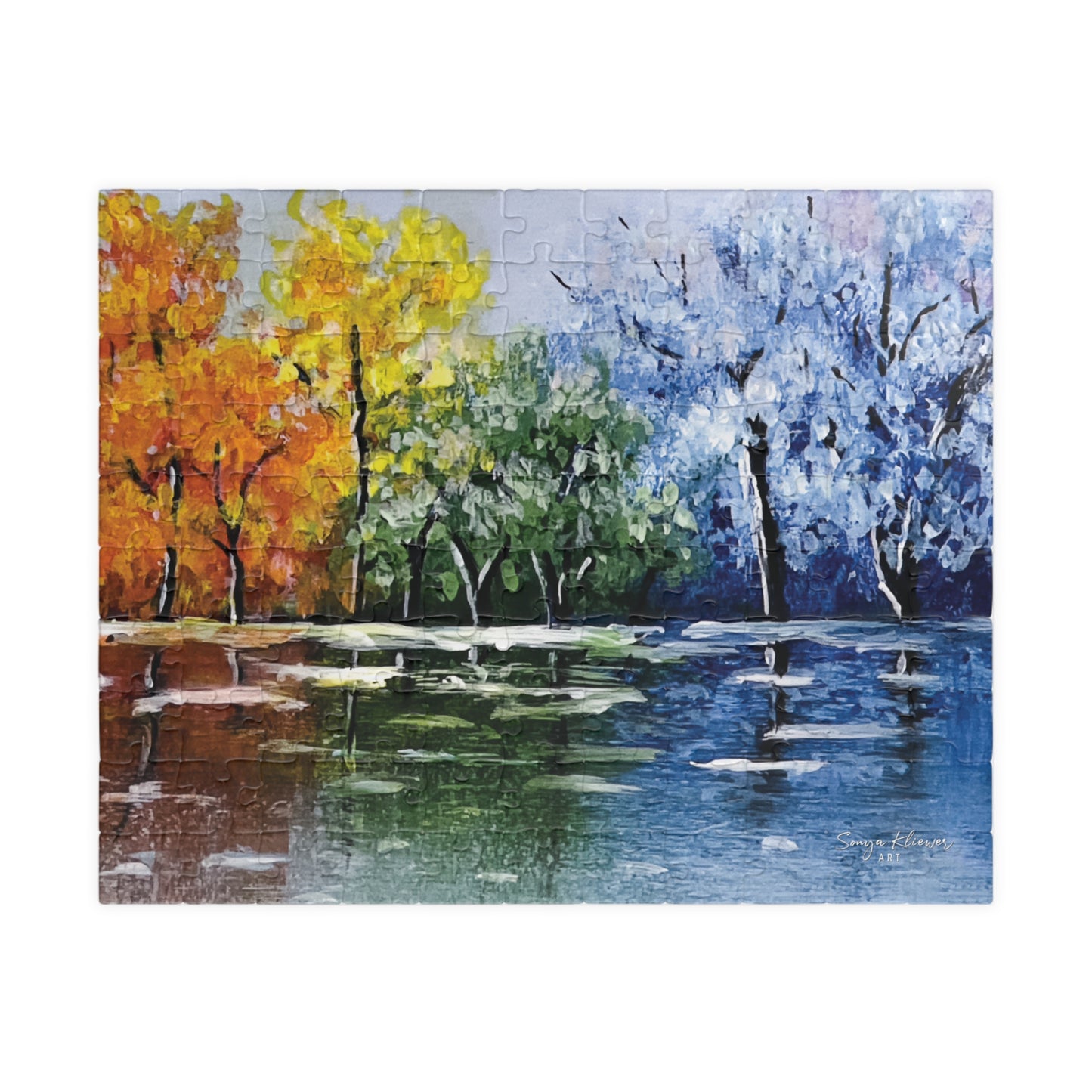 Tree Reflections - Jigsaw Puzzle