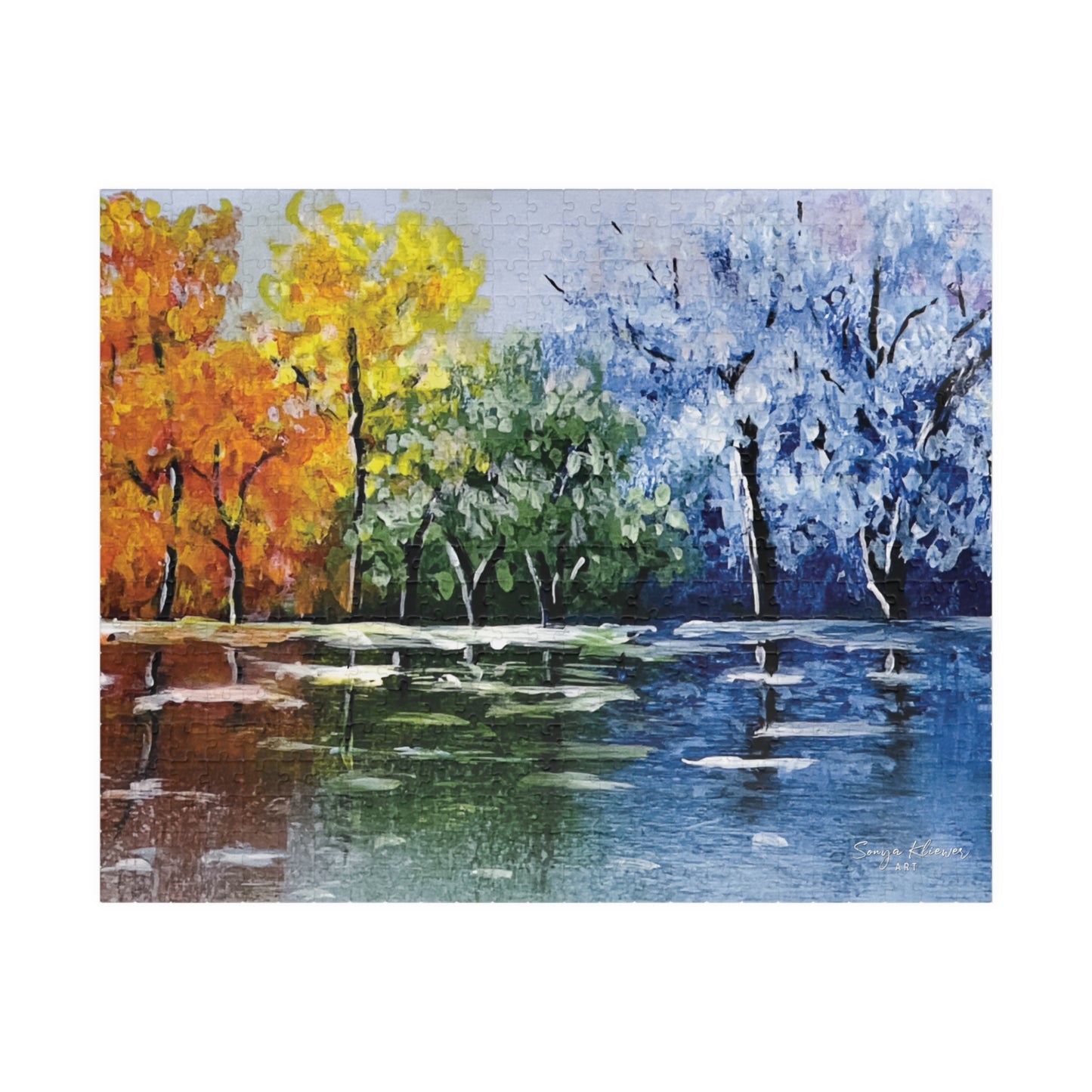 Tree Reflections - Jigsaw Puzzle