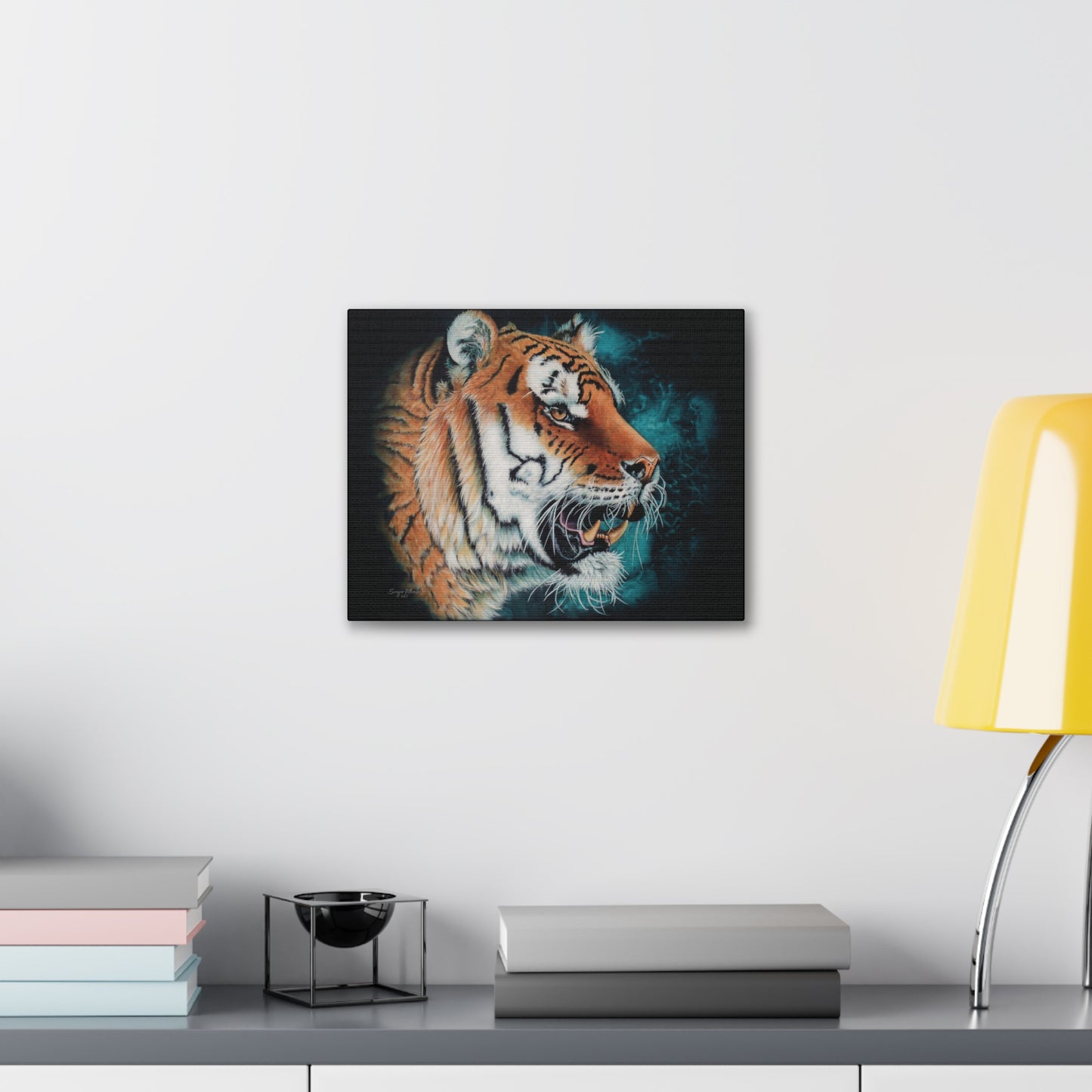 Tiger Portrait - Canvas Gallery Wrap Print