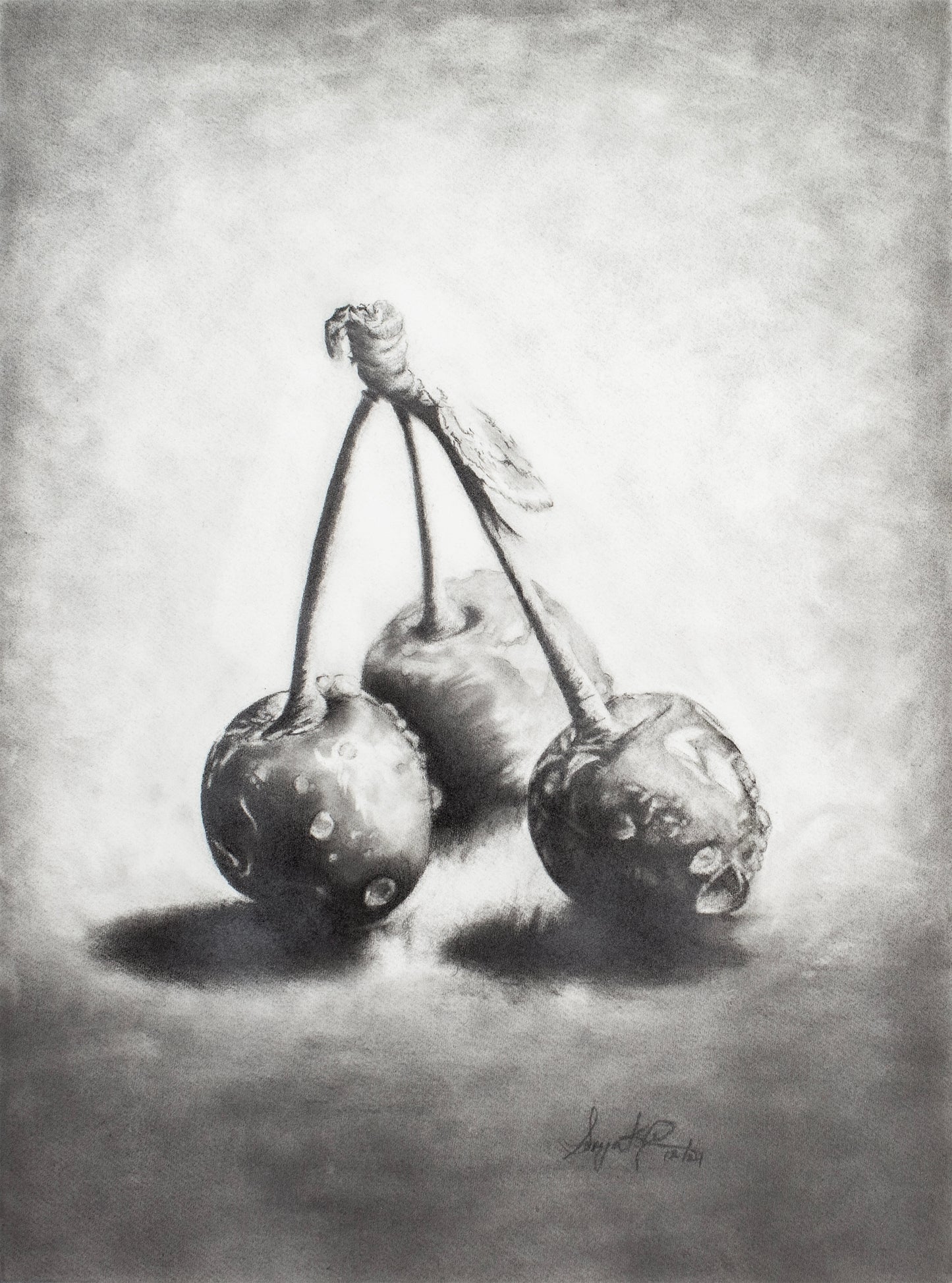 3 Cherries - Original for Sale