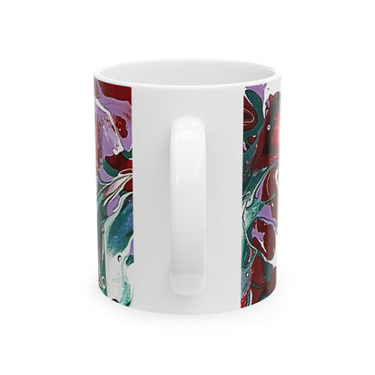 Fluid Art 3 - Ceramic Mug 11oz