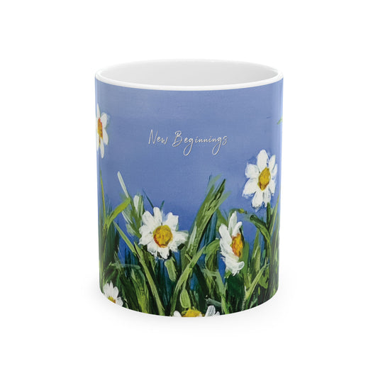 Wild Daisies - Ceramic Mug 11oz