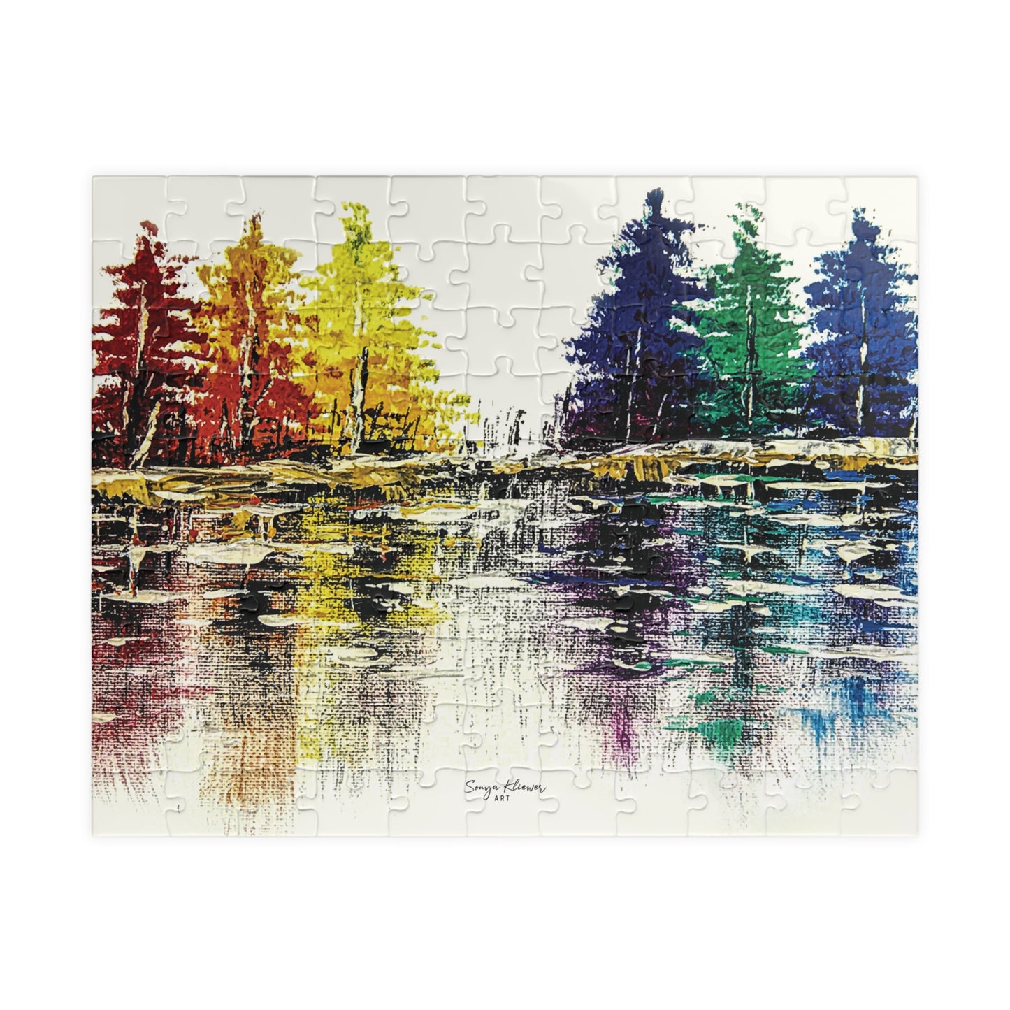 Trees of Color - Jigsaw Puzzle