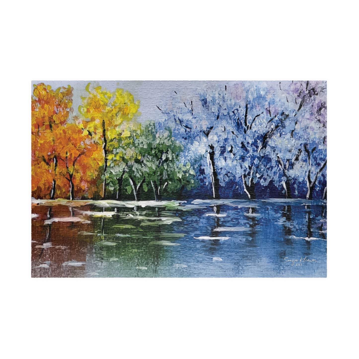 Tree Reflections - Jigsaw Puzzle