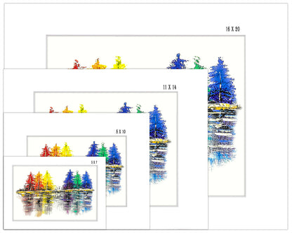 Trees of Color - Print
