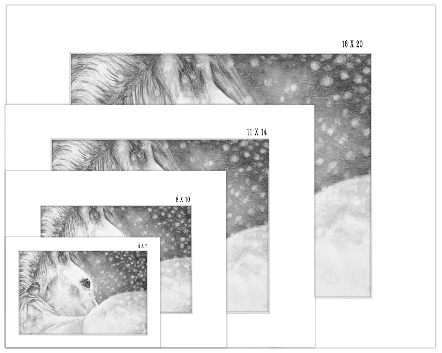 Snowy Day - Print