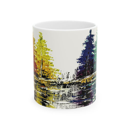 Trees of Color - Ceramic Mug 11oz