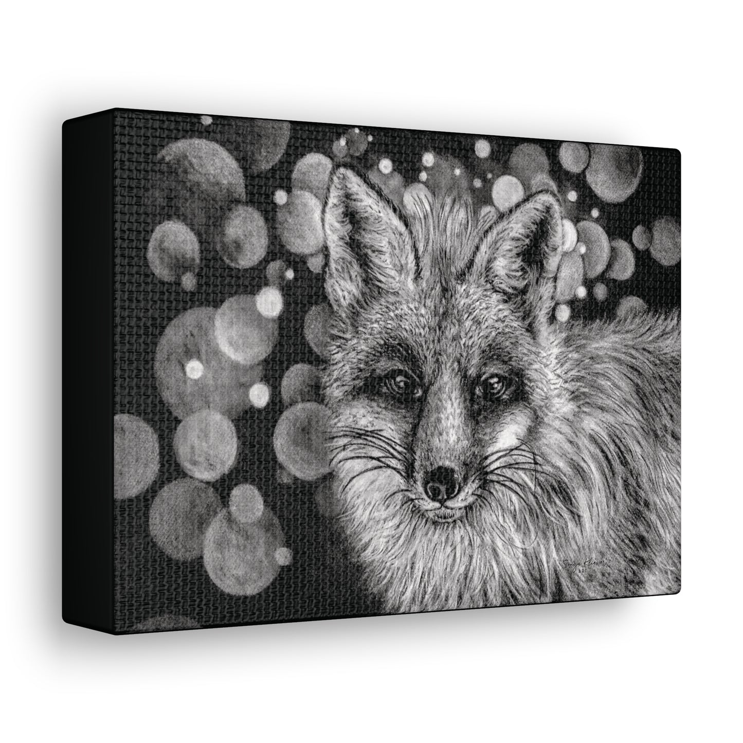 Curious Fox - Canvas Gallery Wrap Print