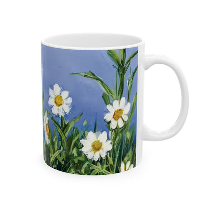 Wild Daisies - Ceramic Mug 11oz