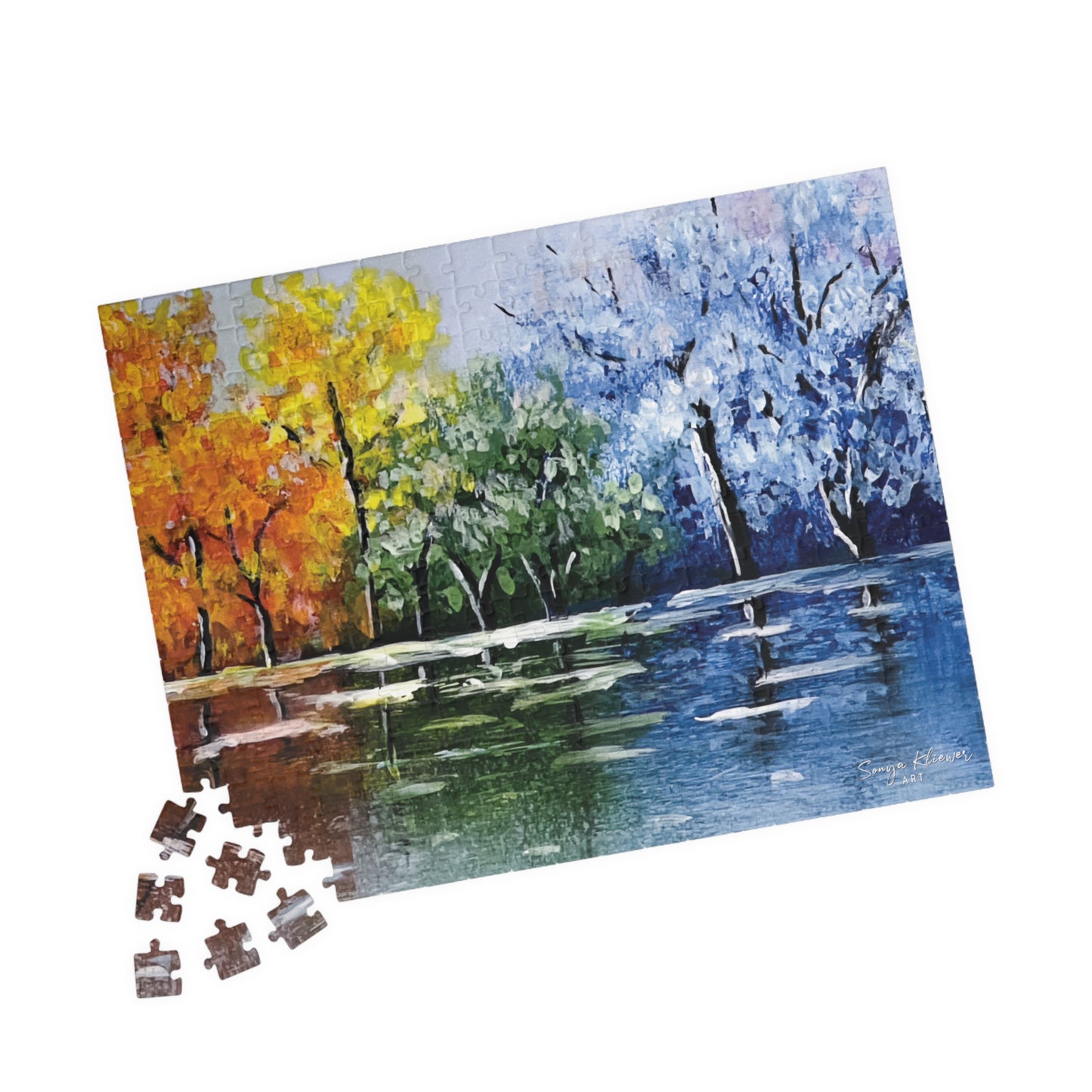 Tree Reflections - Jigsaw Puzzle