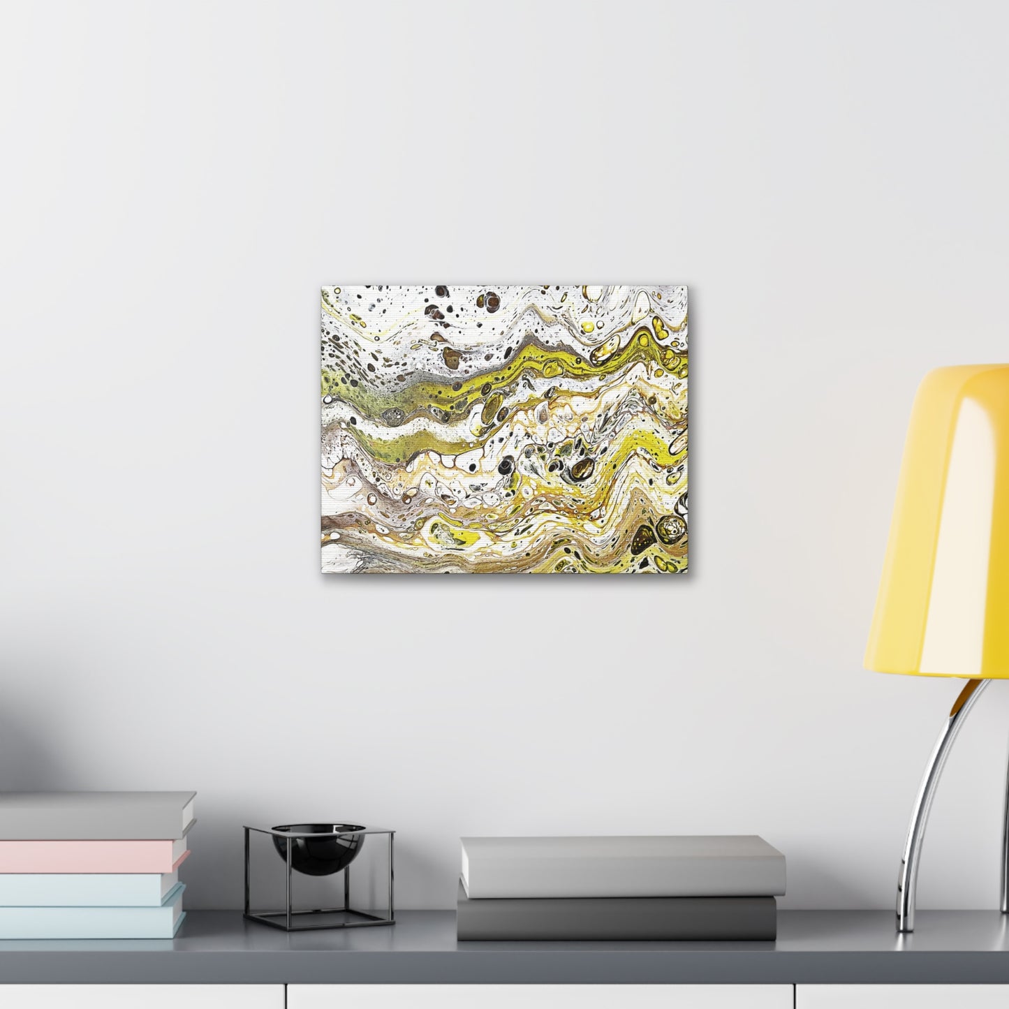 Fluid Art 6 - Canvas Gallery Wrap Print