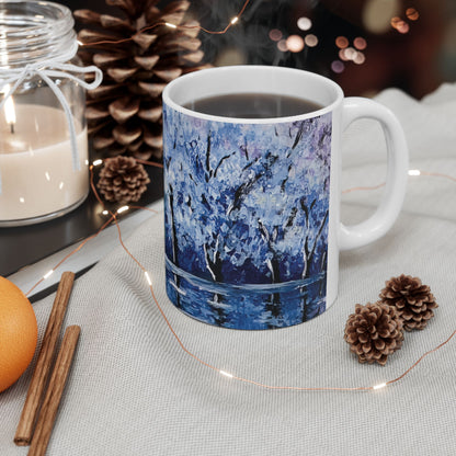 Tree Reflections - Ceramic Mug 11oz