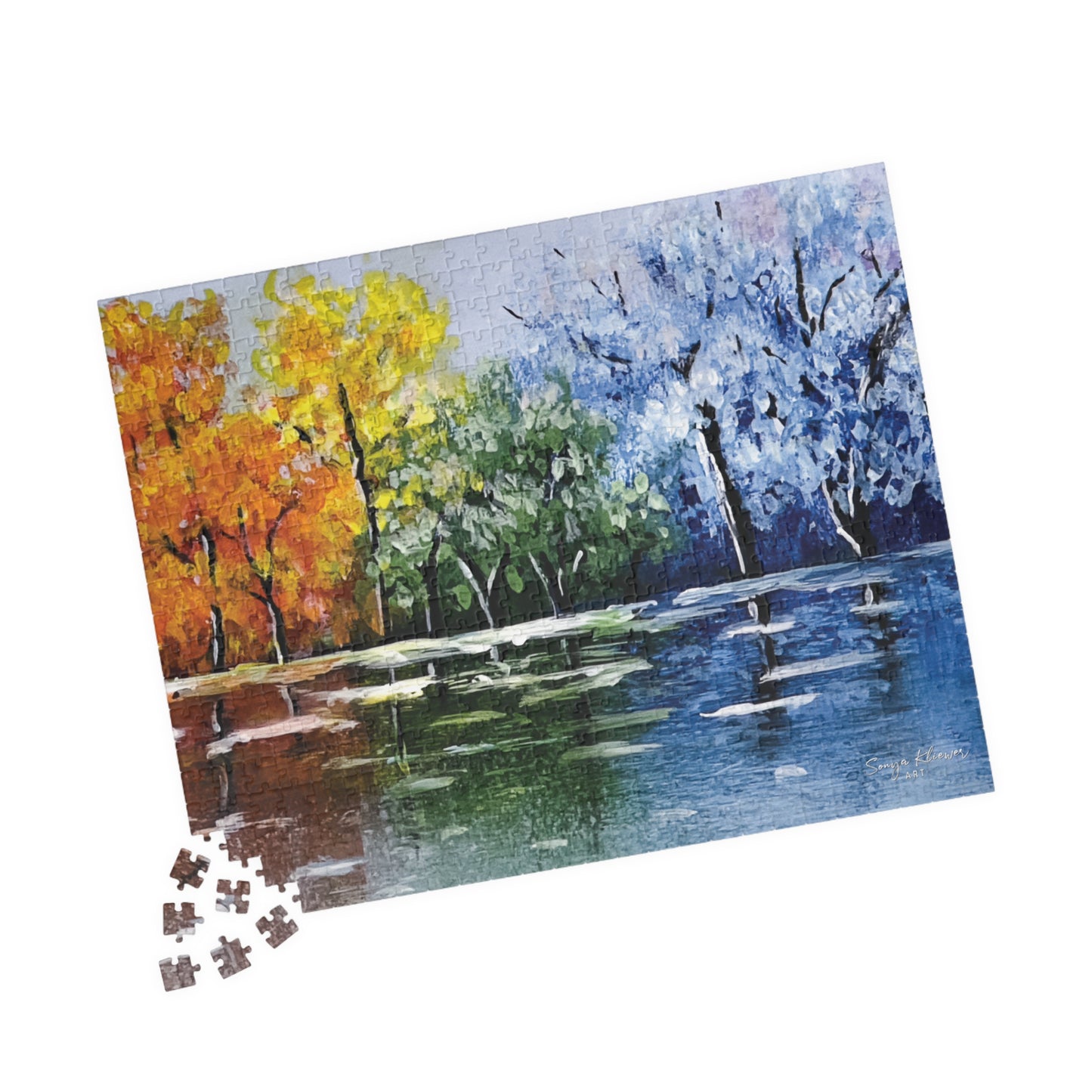 Tree Reflections - Jigsaw Puzzle