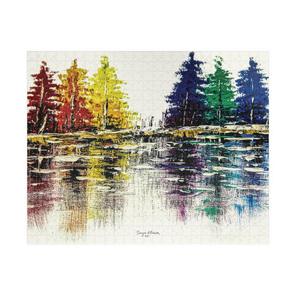 Trees of Color - Jigsaw Puzzle