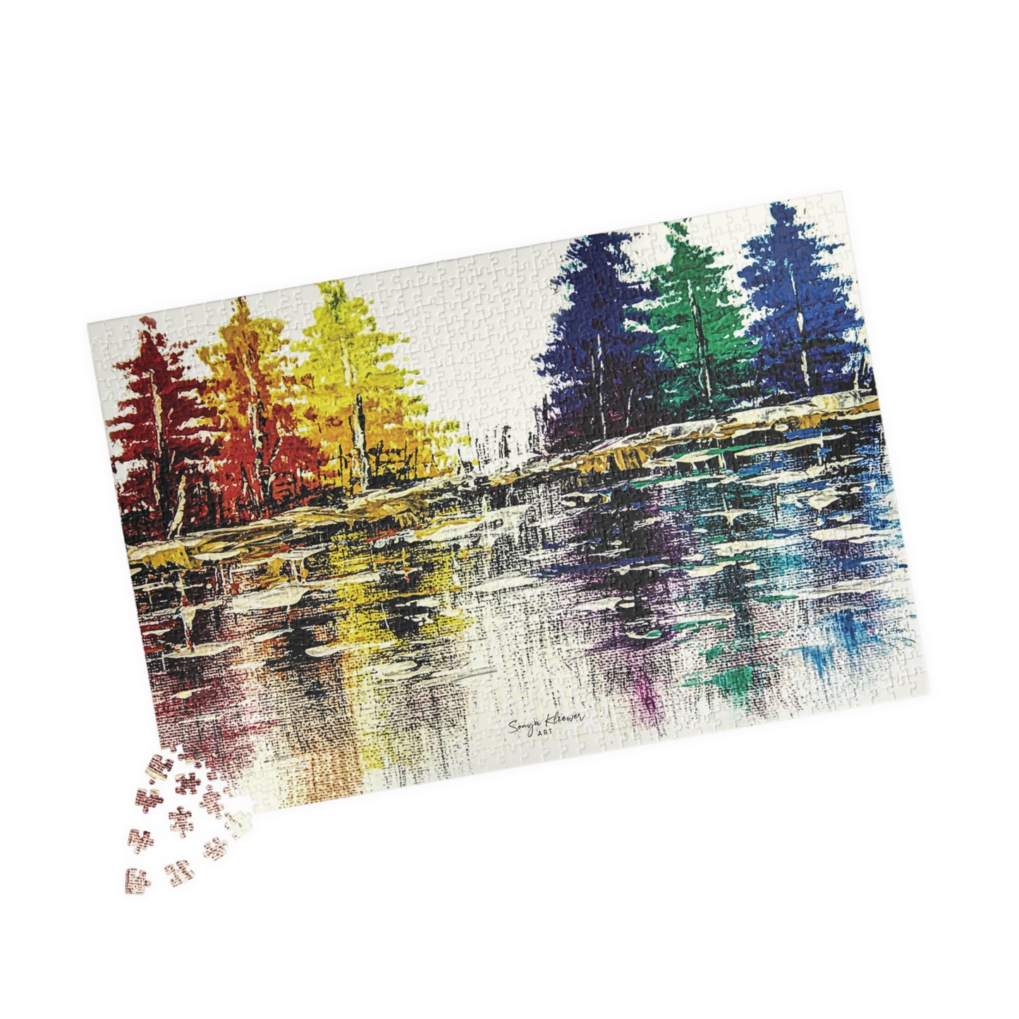 Trees of Color - Jigsaw Puzzle