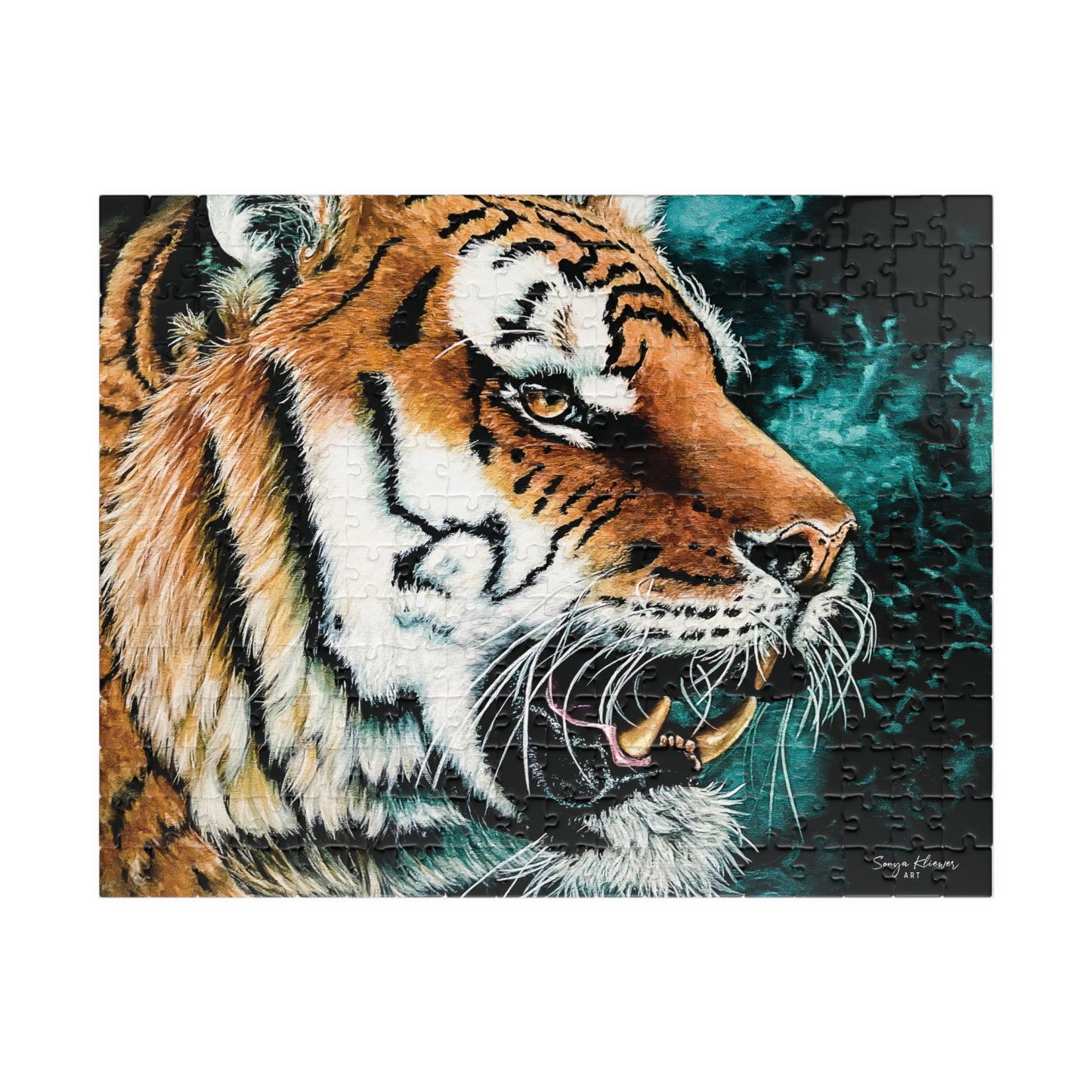 Tiger Portrait  - Jigsaw Puzzle