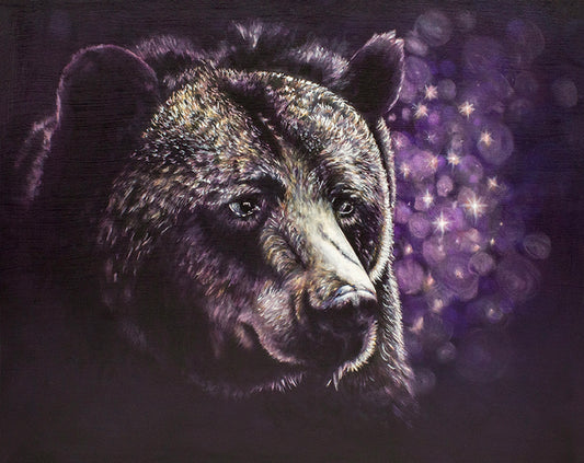 Bear Portrait - Original for Sale