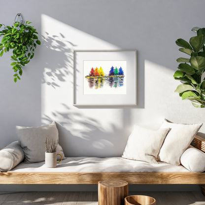 Trees of Color - Print