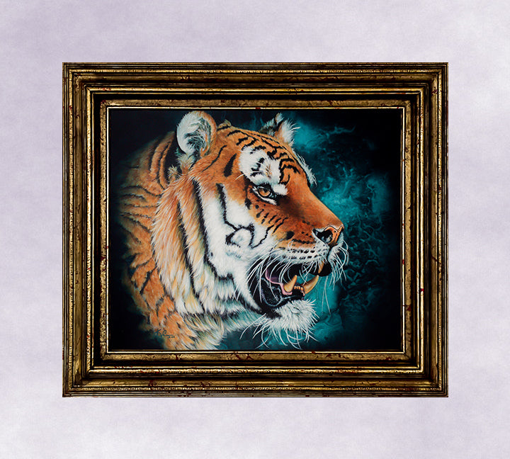 Tiger Portrait - Original for Sale