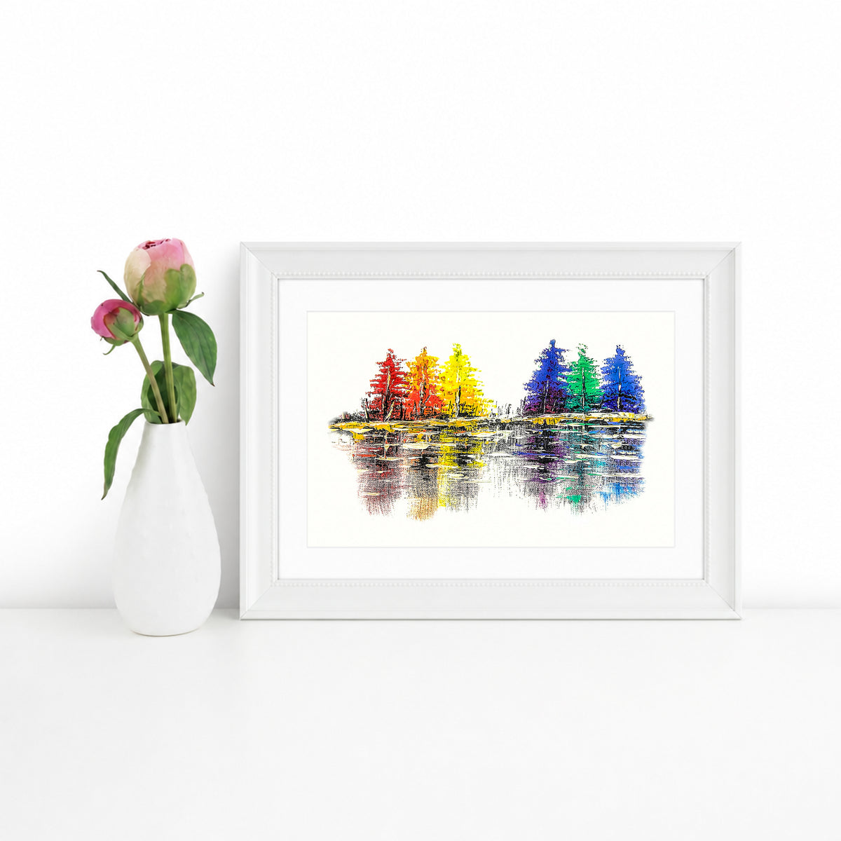 Trees of Color - Print