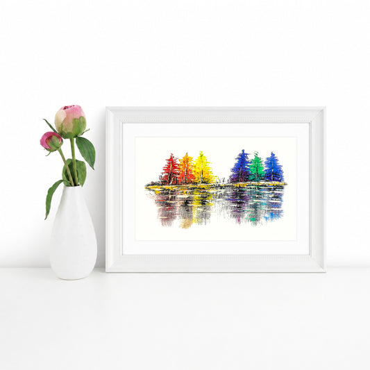 Trees of Color - Print