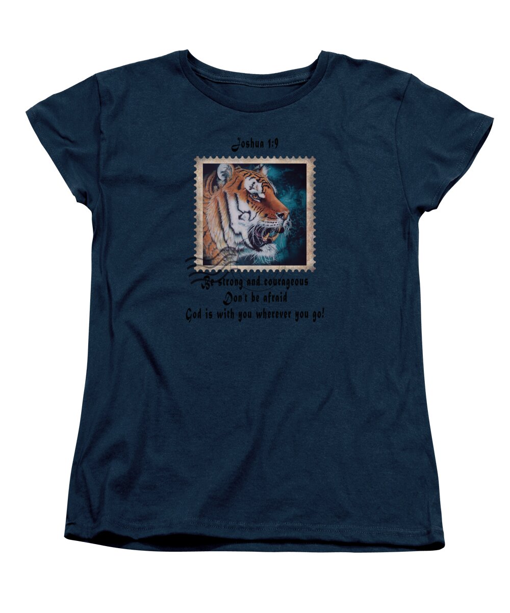 Tiger Portrait 3 - Women's T-Shirt (Standard Fit)