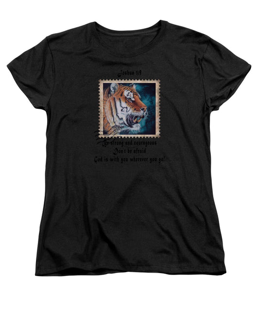 Tiger Portrait 3 - Women's T-Shirt (Standard Fit)